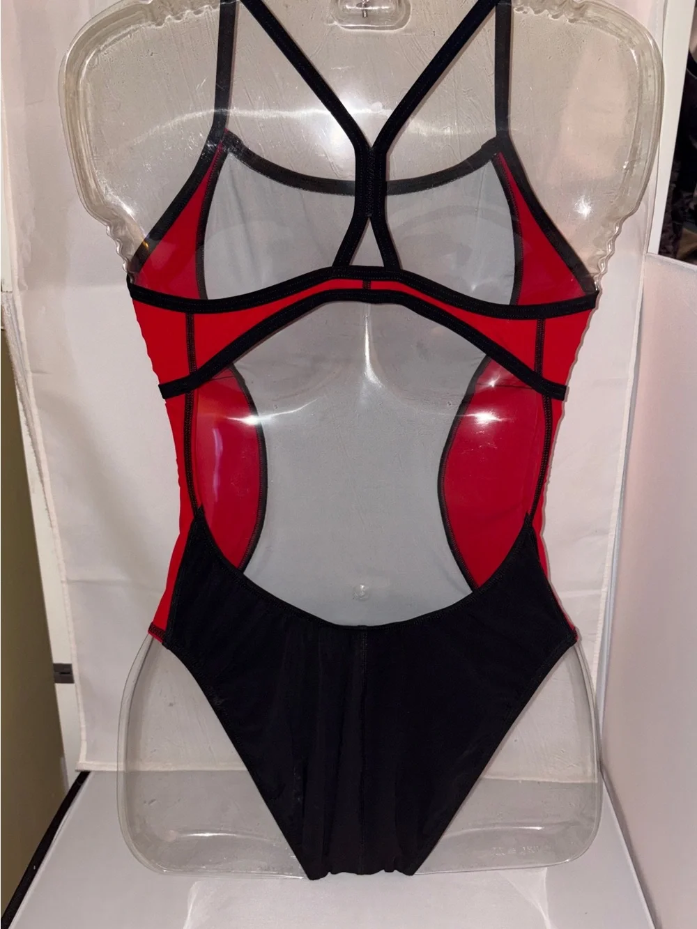 Speedo PowerPlus Splint Freeback One-Piece Swimwear; Women’s Size 8/34